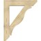 Ekena Millwork Funston Slat Rough Sawn Bracket, Douglas Fir, 6"W x 36"D x 44"H BKT06X36X44FST06RDF - alternate 2